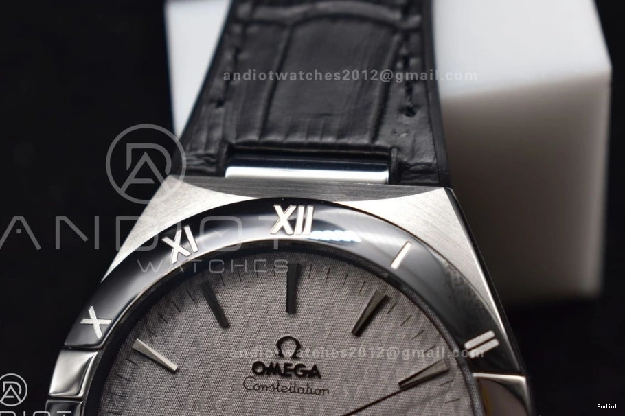 Best on Constellation Gray Super SBF Black Strap SS Gummy 1:1 Edition Cozy Clone Dial A8900 418 0728